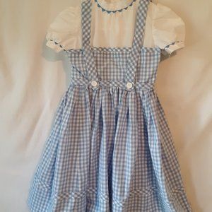 Girl's gingham "Dorothy" dress